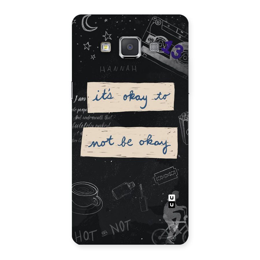Its Okay Back Case for Galaxy Grand Max