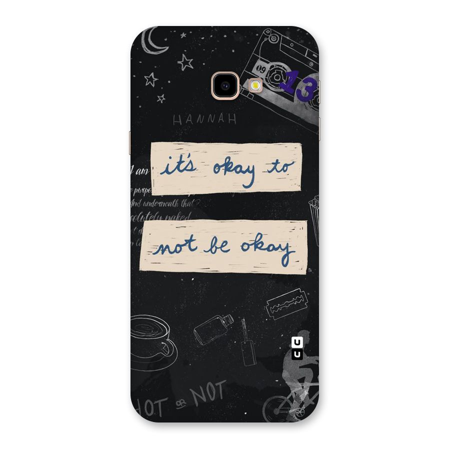 Its Okay Back Case for Galaxy J4 Plus