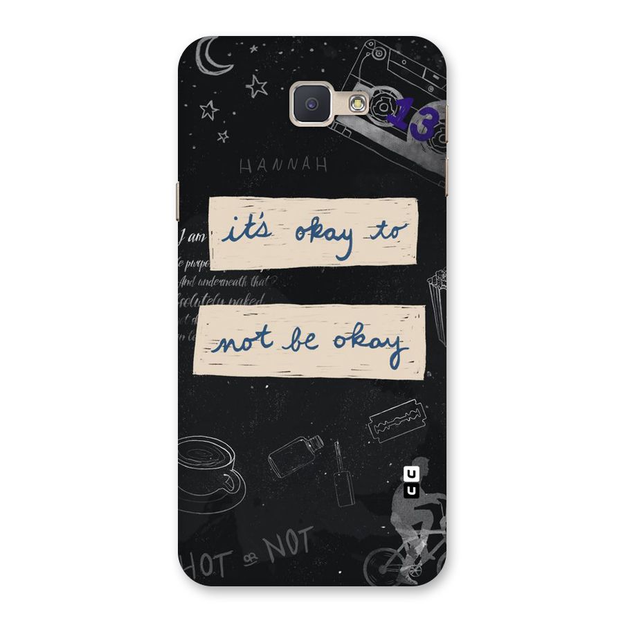 Its Okay Back Case for Galaxy J5 Prime