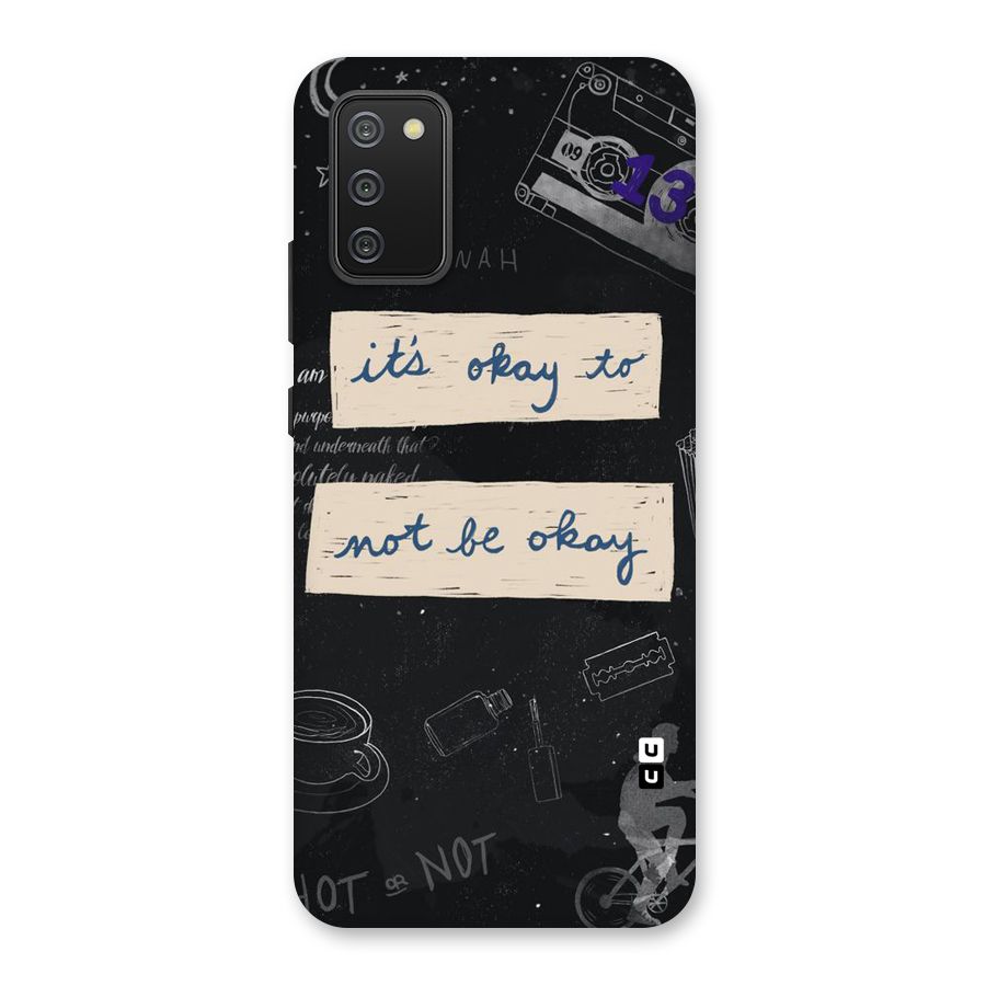 Its Okay Back Case for Galaxy M02s