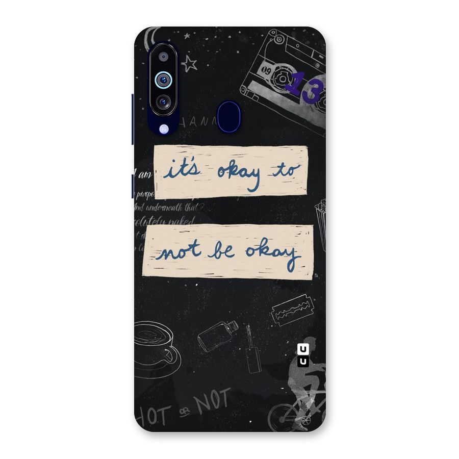 Its Okay Back Case for Galaxy M40