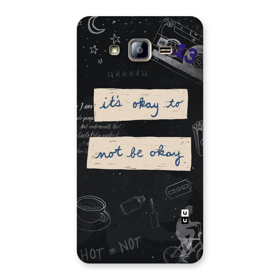 Its Okay Back Case for Galaxy On5