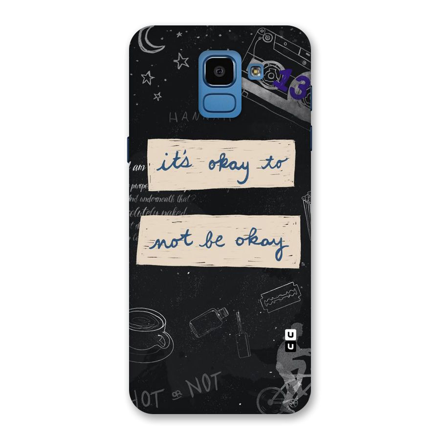 Its Okay Back Case for Galaxy On6