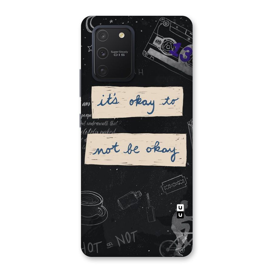 Its Okay Back Case for Galaxy S10 Lite