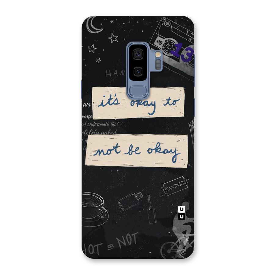 Its Okay Back Case for Galaxy S9 Plus
