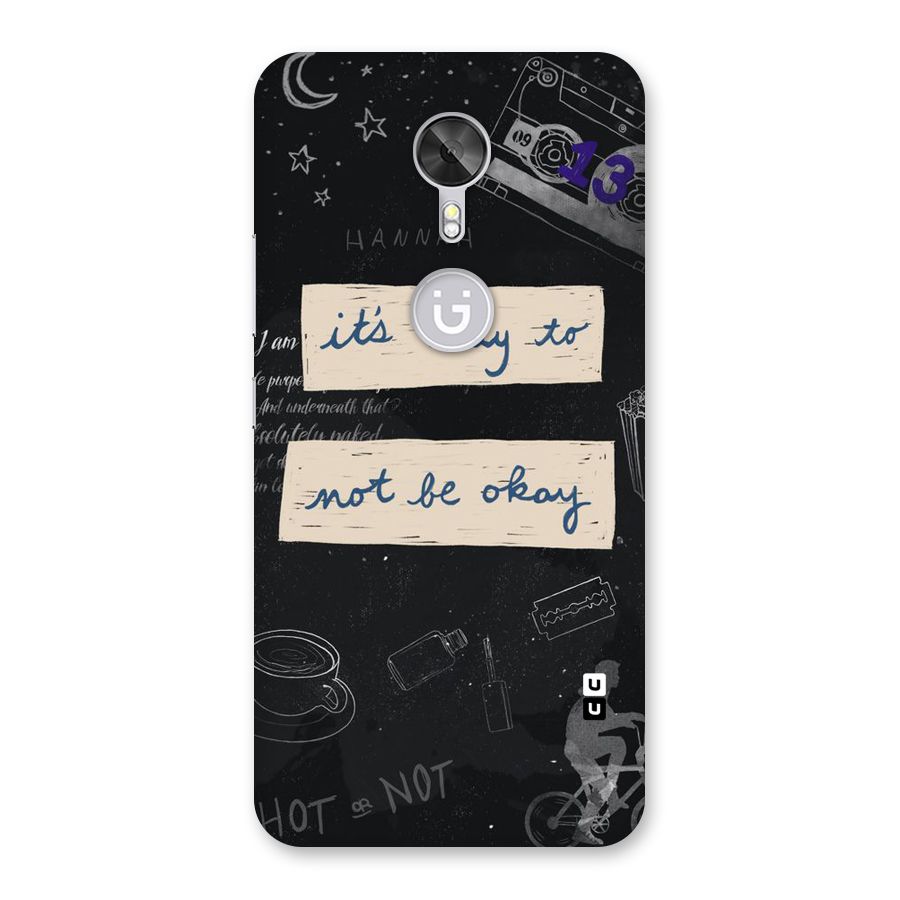 Its Okay Back Case for Gionee A1