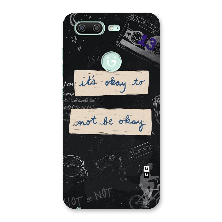 Its Okay Back Case for Gionee S10