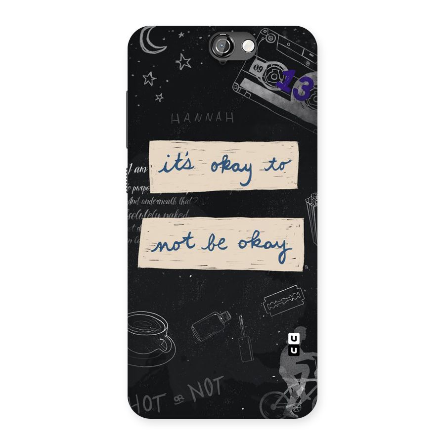 Its Okay Back Case for HTC One A9