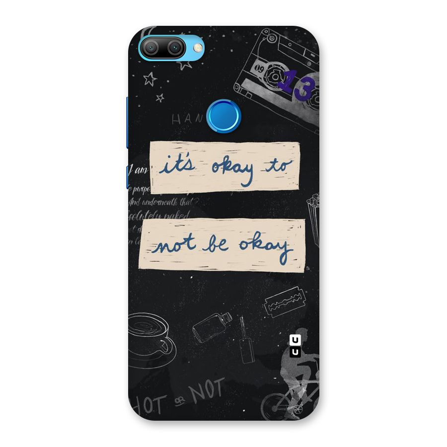 Its Okay Back Case for Honor 9N