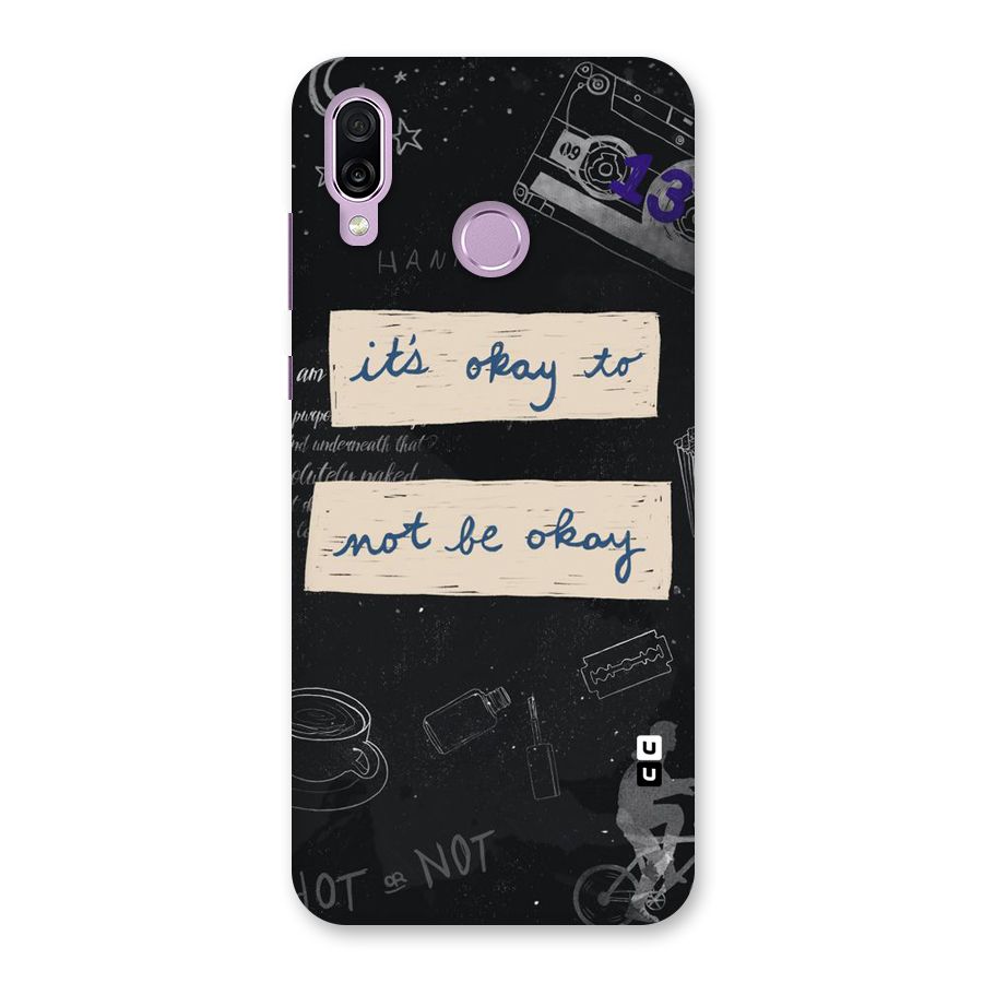 Its Okay Back Case for Honor Play