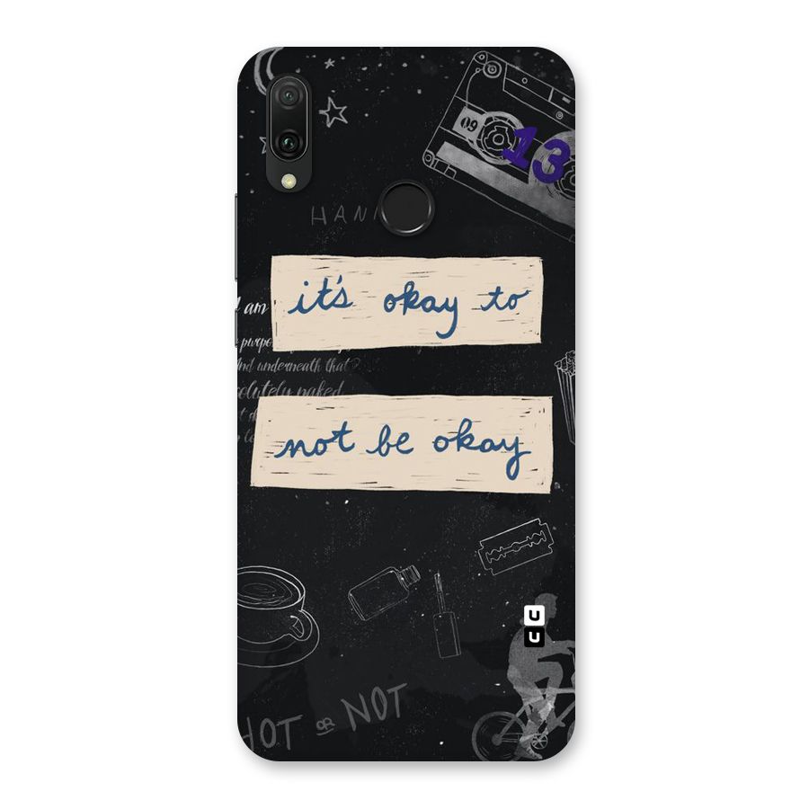 Its Okay Back Case for Huawei Y9 (2019)