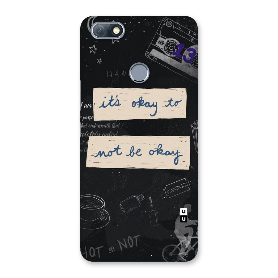 Its Okay Back Case for Infinix Note 5