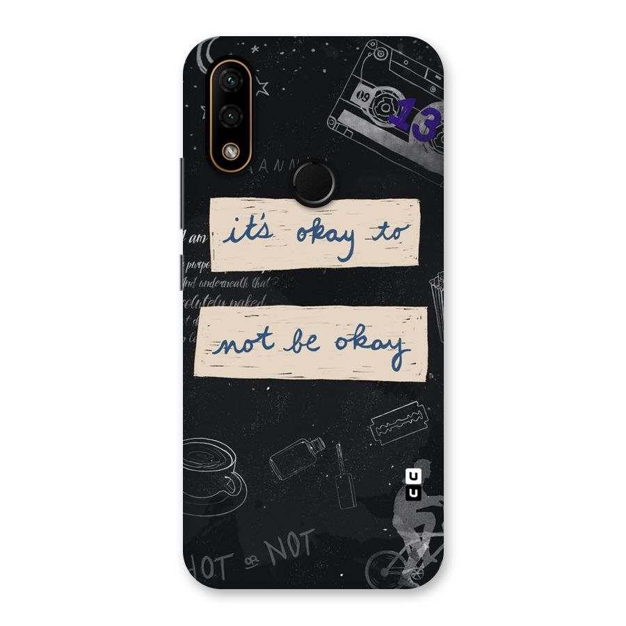Its Okay Back Case for Lenovo A6 Note