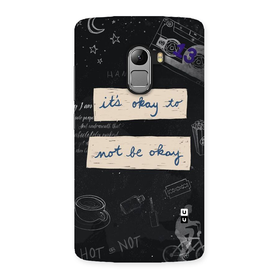 Its Okay Back Case for Lenovo K4 Note