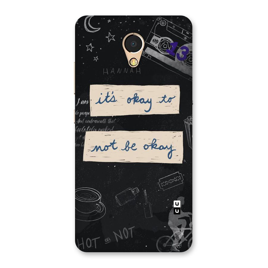 Its Okay Back Case for Lenovo P2