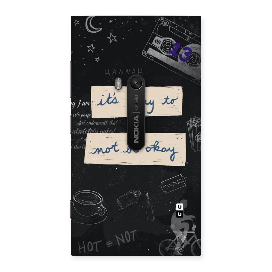 Its Okay Back Case for Lumia 920