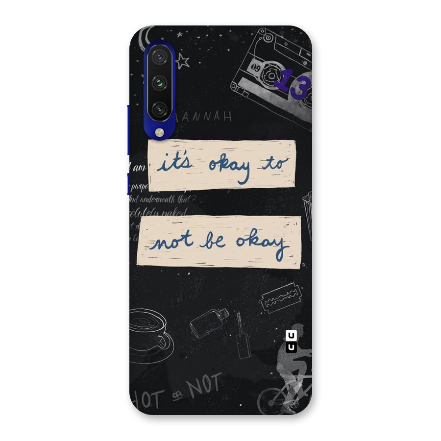 Its Okay Back Case for Mi A3