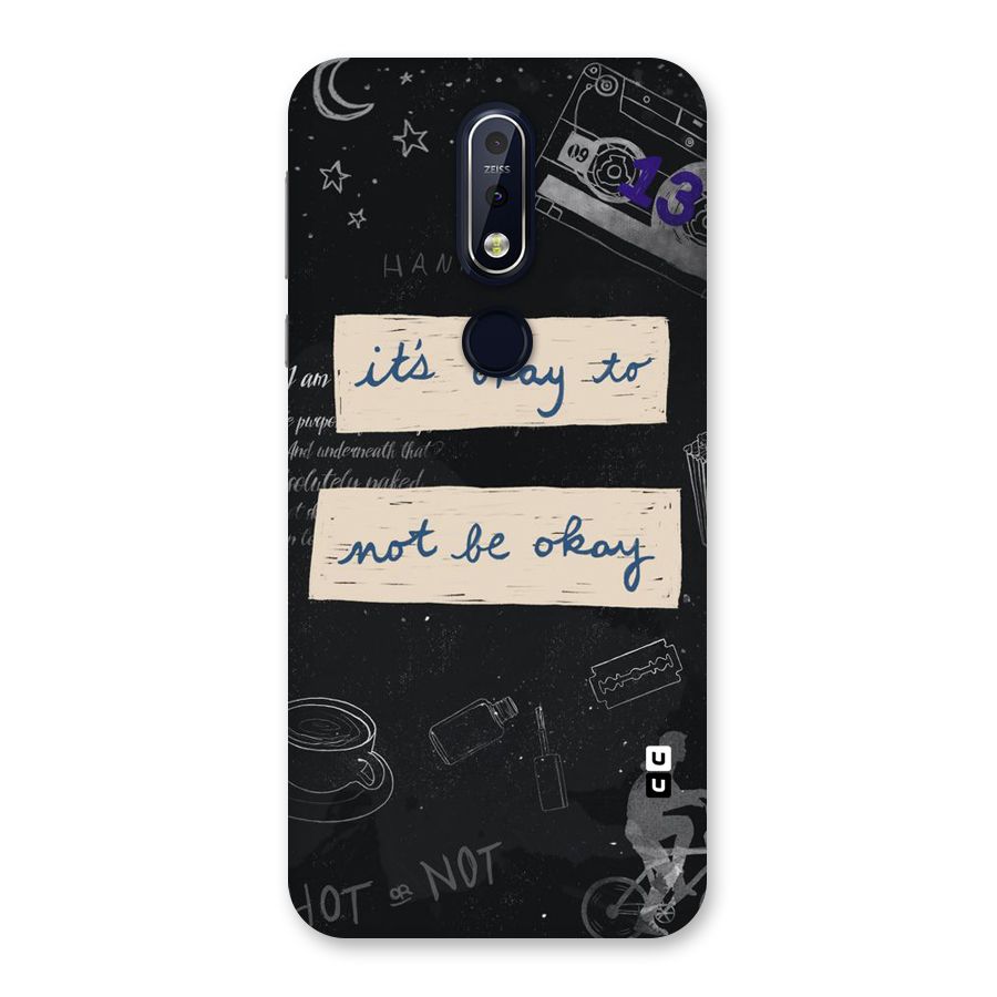 Its Okay Back Case for Nokia 7.1