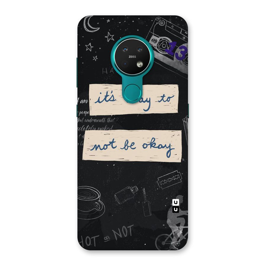 Its Okay Back Case for Nokia 7.2