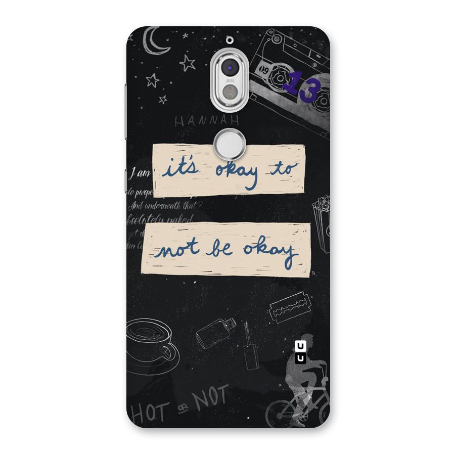 Its Okay Back Case for Nokia 7