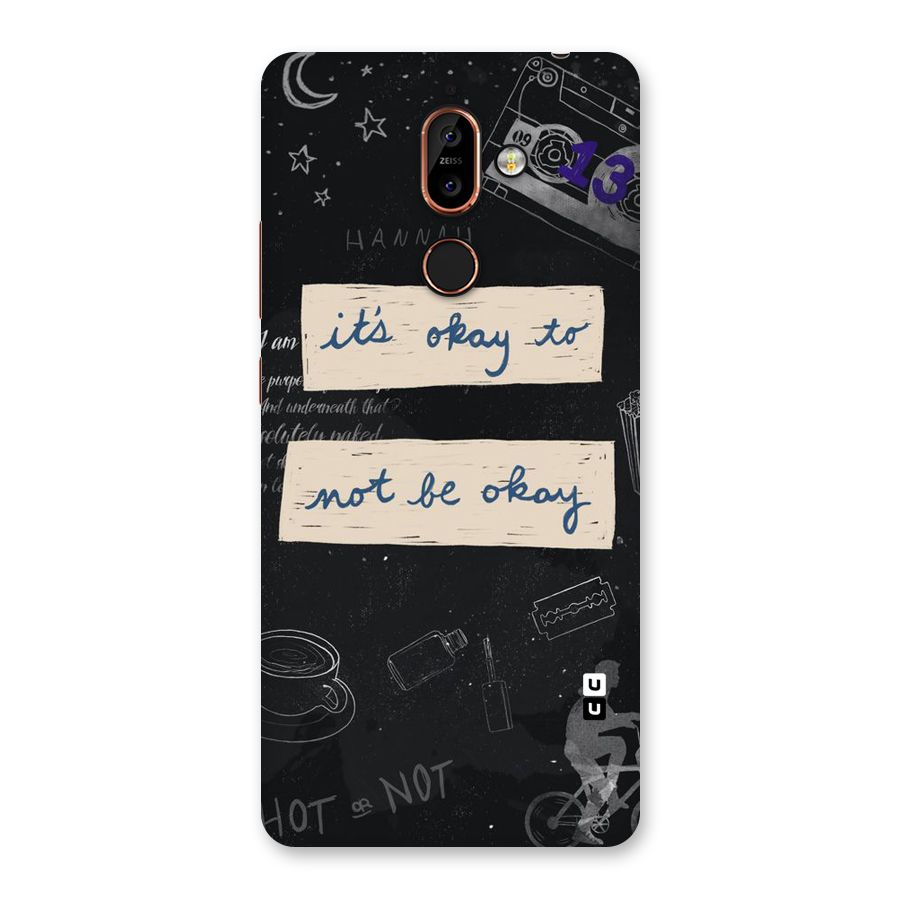Its Okay Back Case for Nokia 7 Plus