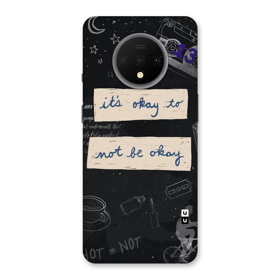 Its Okay Back Case for OnePlus 7T