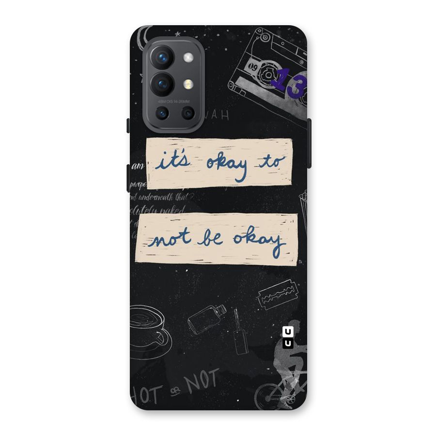 Its Okay Back Case for OnePlus 9R