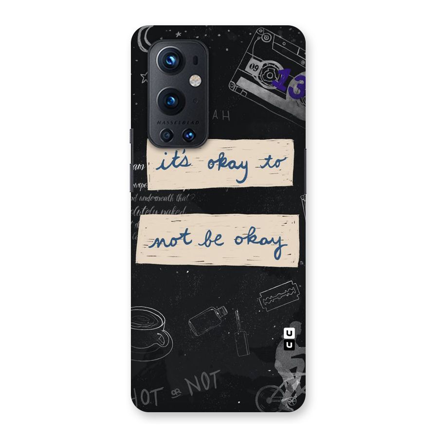 Its Okay Back Case for OnePlus 9 Pro