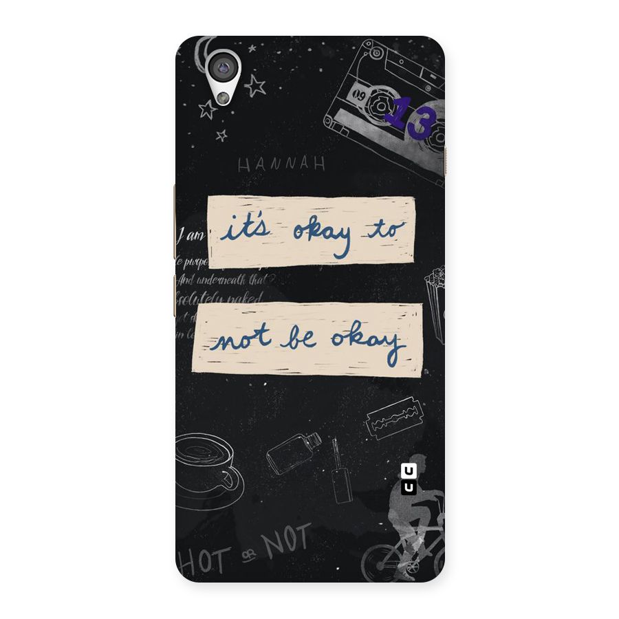 Its Okay Back Case for OnePlus X
