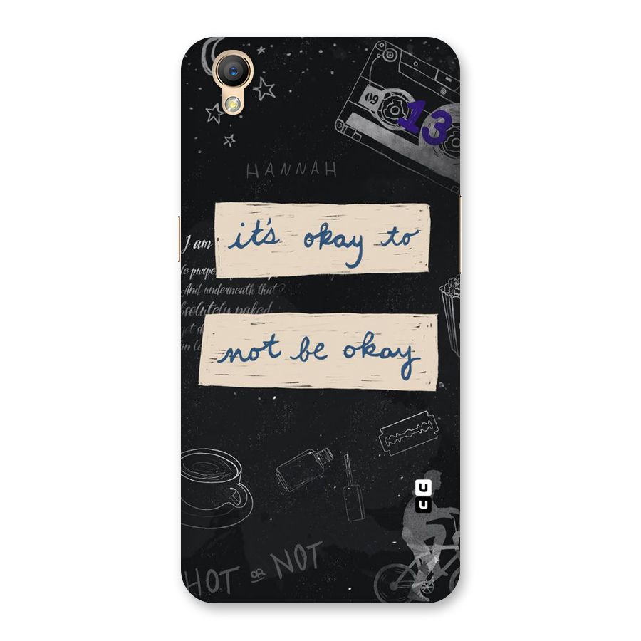 Its Okay Back Case for Oppo A37