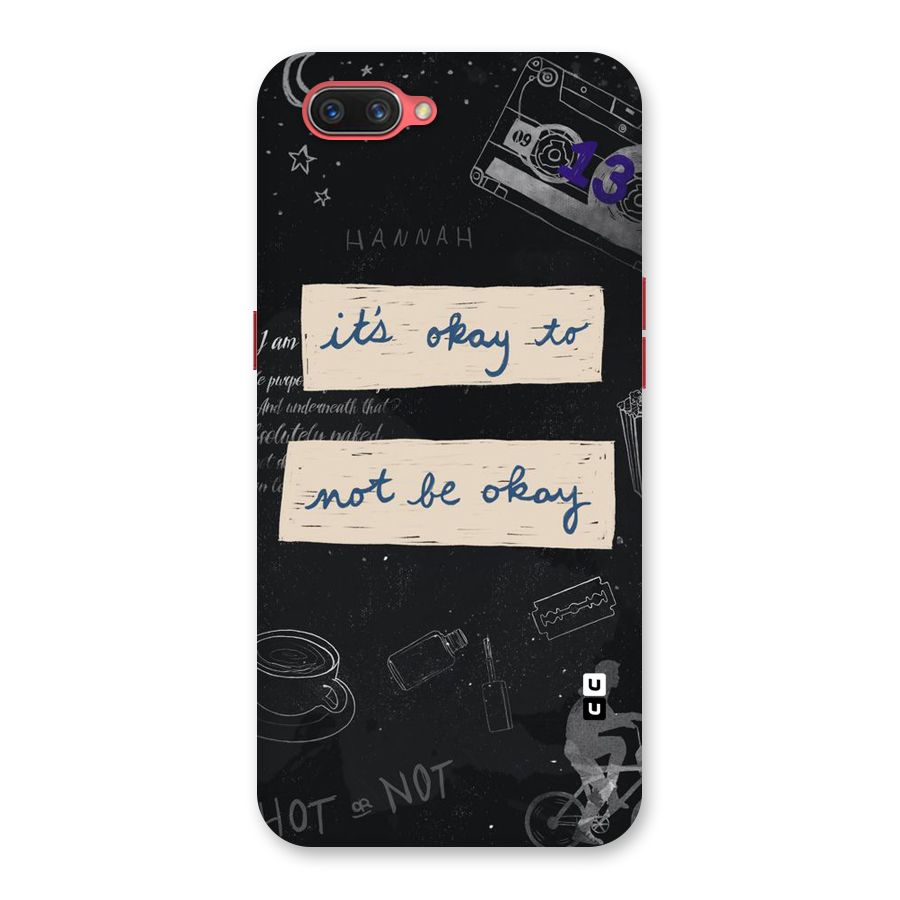Its Okay Back Case for Oppo A3s