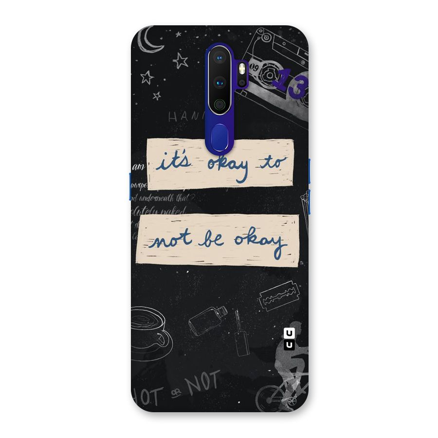 Its Okay Back Case for Oppo A9 (2020)