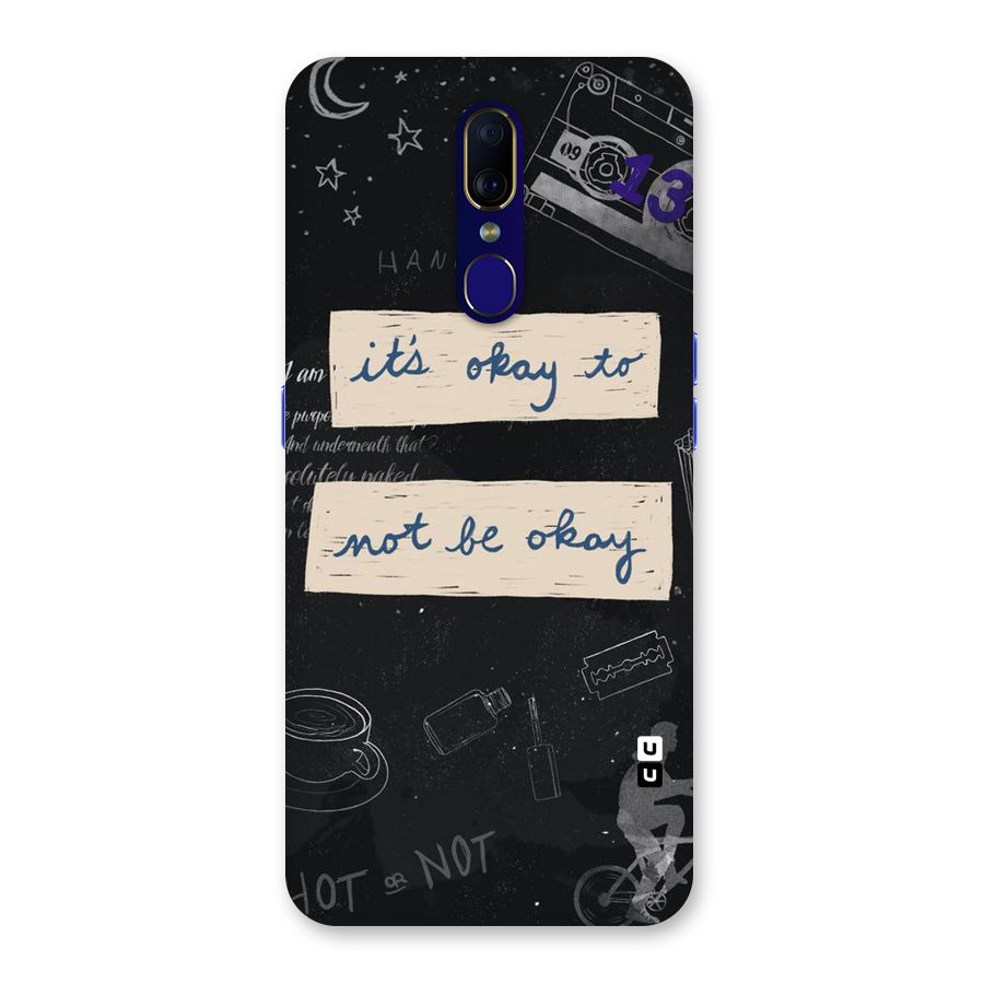 Its Okay Back Case for Oppo F11