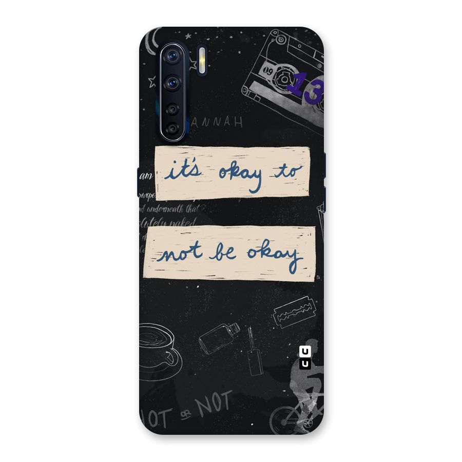 Its Okay Back Case for Oppo F15