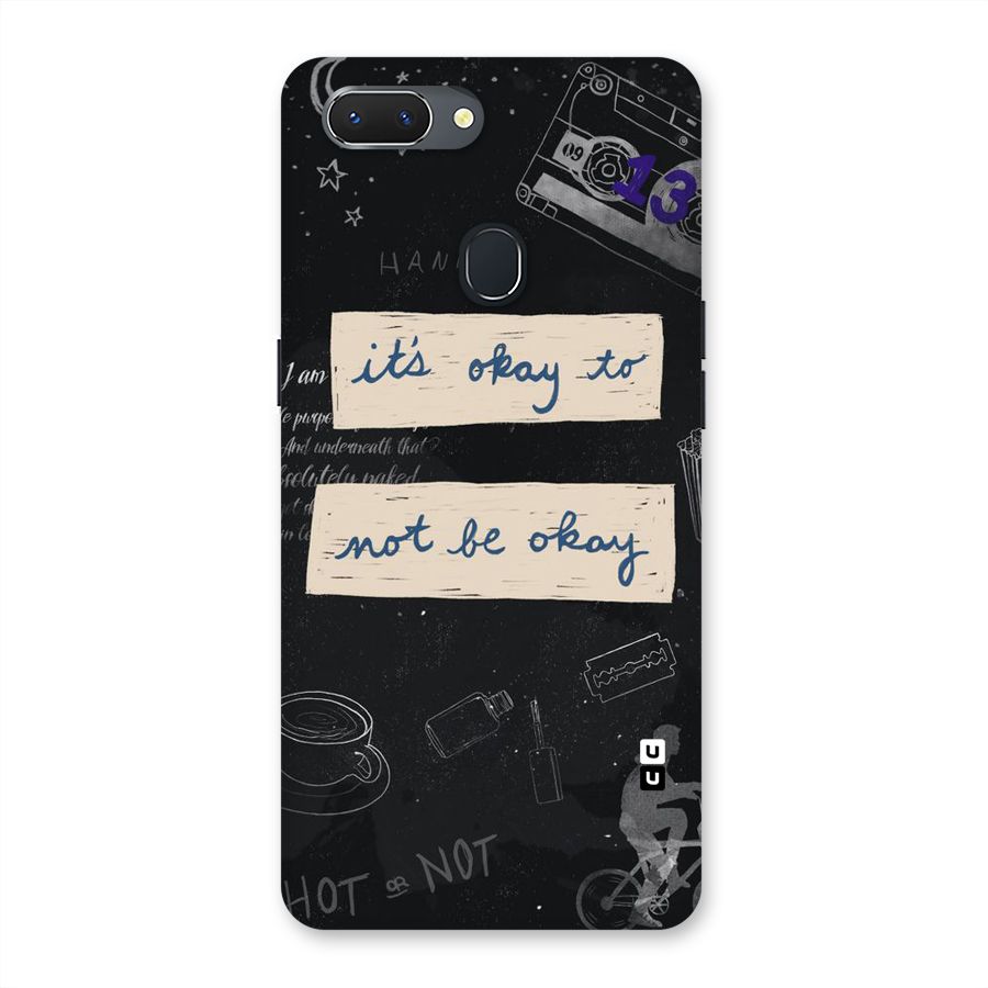 Its Okay Back Case for Oppo Realme 2
