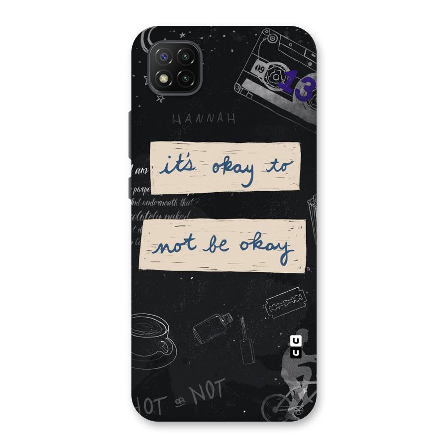 Its Okay Back Case for Poco C3