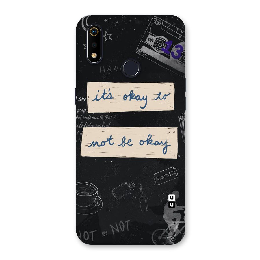 Its Okay Back Case for Realme 3i