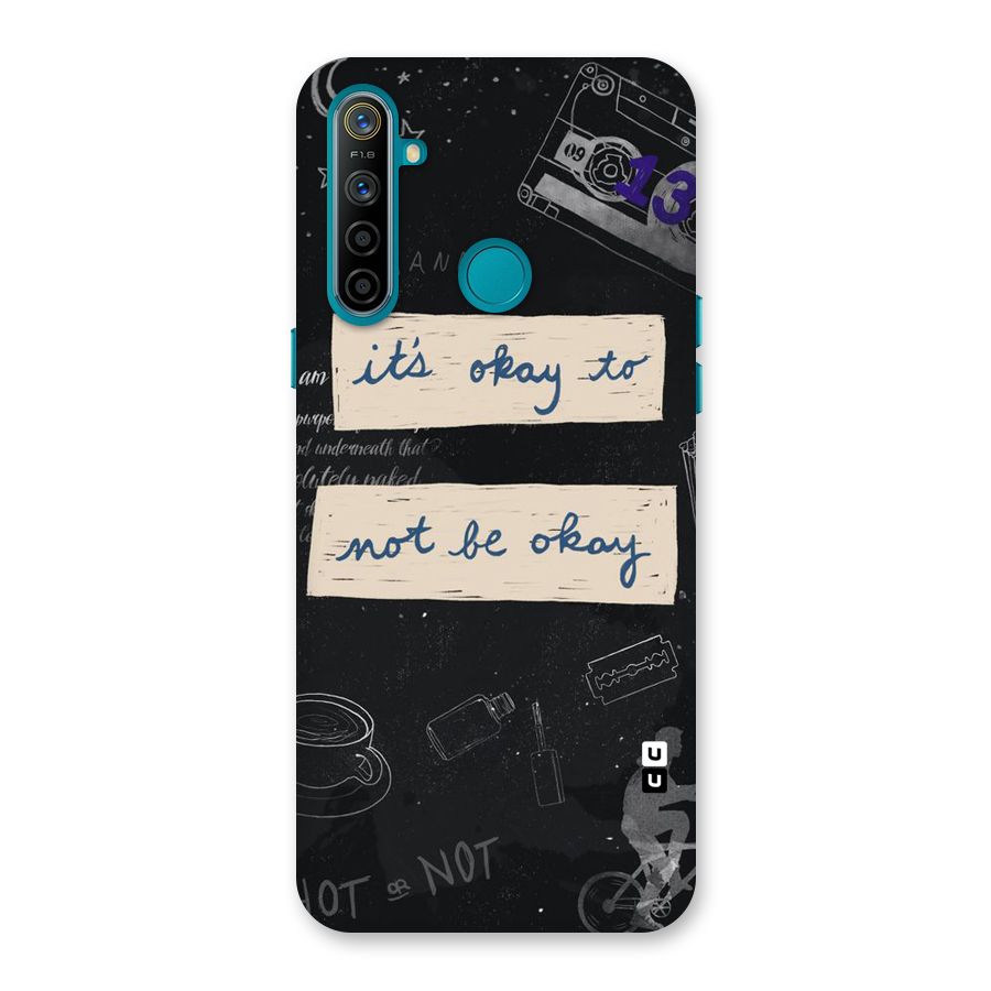 Its Okay Back Case for Realme 5i