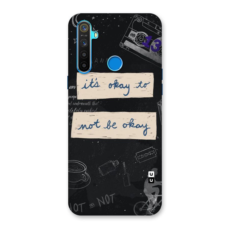Its Okay Back Case for Realme 5s