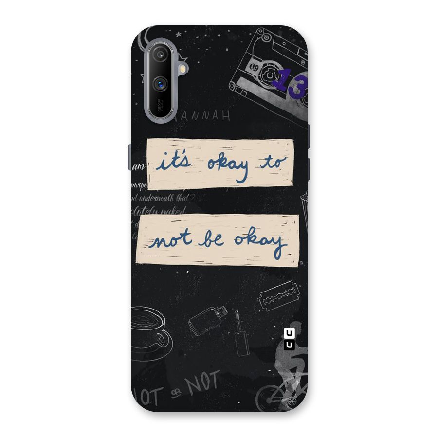 Its Okay Back Case for Realme C3