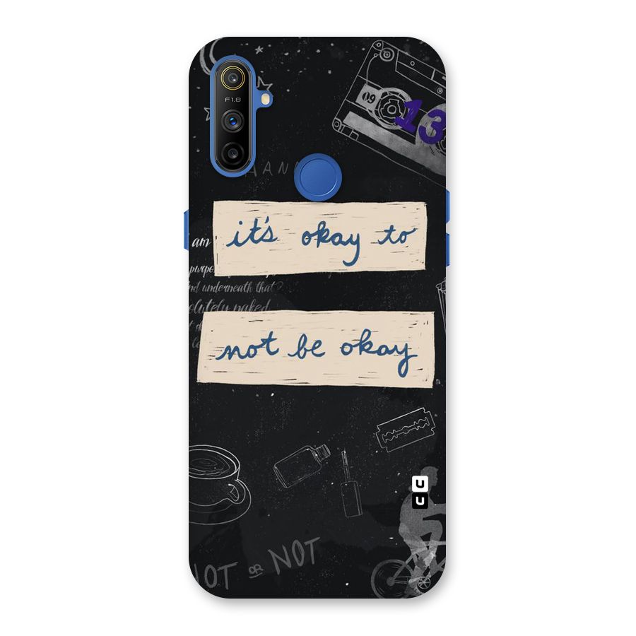 Its Okay Back Case for Realme Narzo 10A