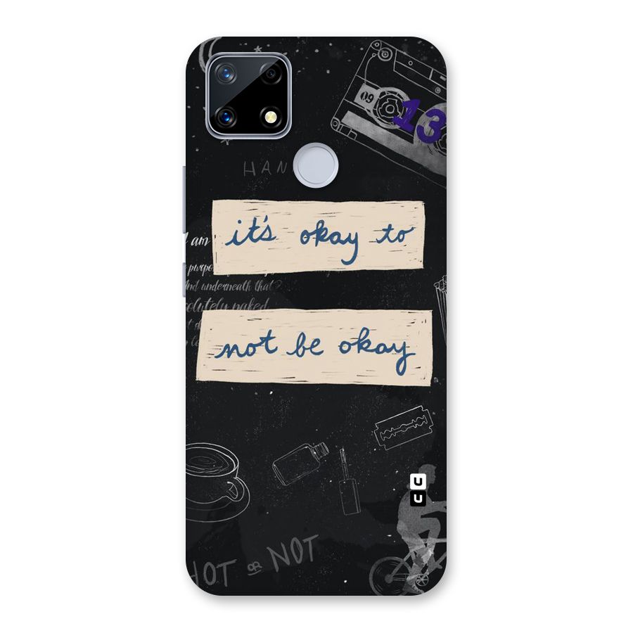 Its Okay Back Case for Realme Narzo 20