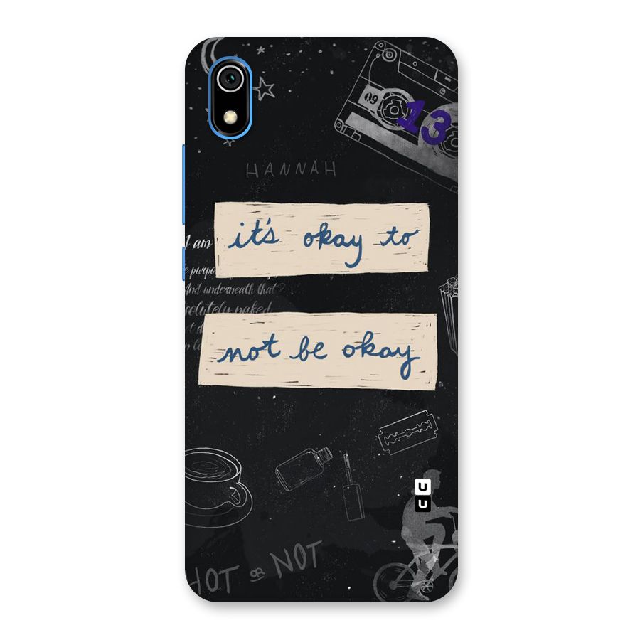 Its Okay Back Case for Redmi 7A