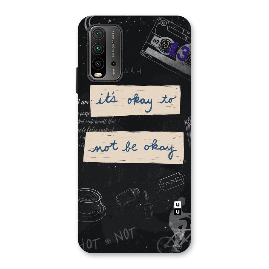 Its Okay Back Case for Redmi 9 Power
