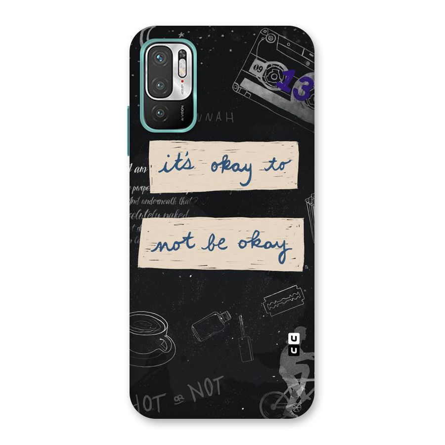 Its Okay Back Case for Redmi Note 10T 5G