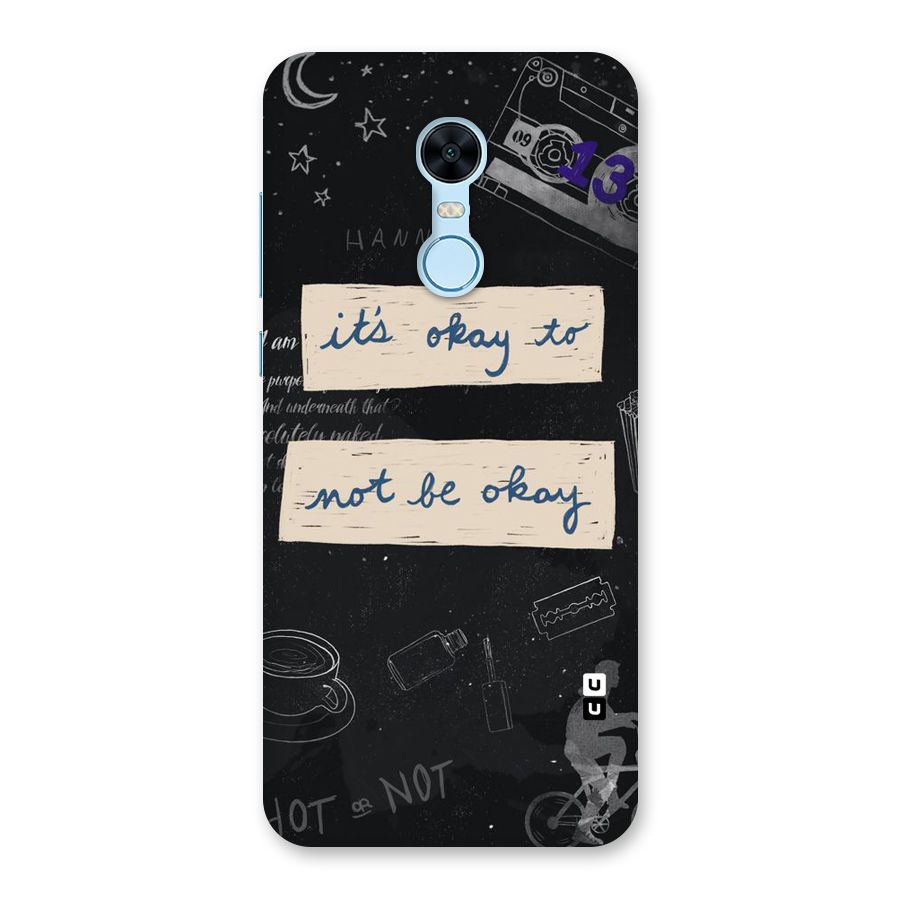 Its Okay Back Case for Redmi Note 5