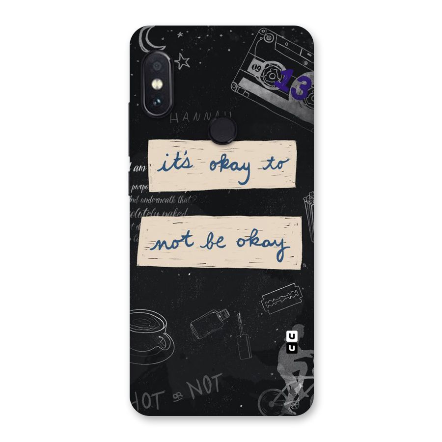 Its Okay Back Case for Redmi Note 5 Pro