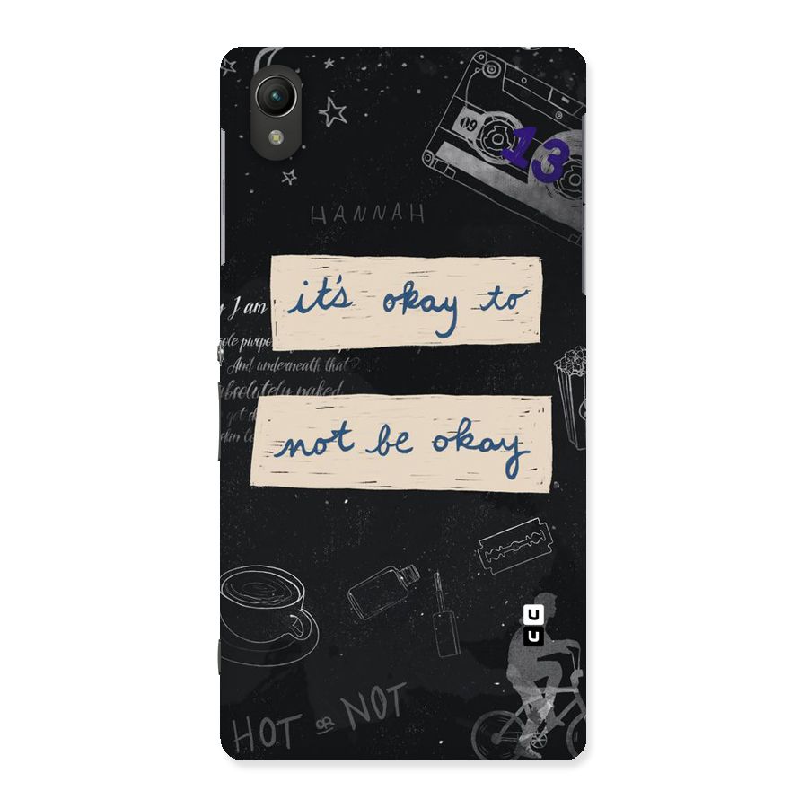 Its Okay Back Case for Sony Xperia Z2