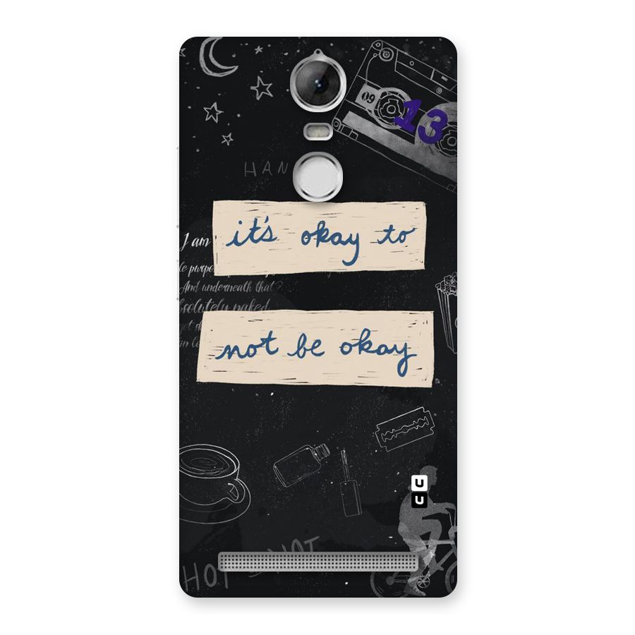 Its Okay Back Case for Vibe K5 Note