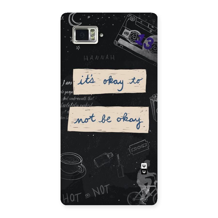 Its Okay Back Case for Vibe Z2 Pro K920